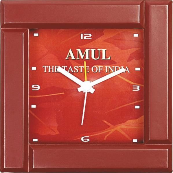Square Wall Clock (TP02 BR)