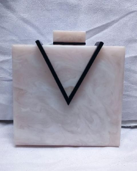 FA0# 29878 Resin Clutch Purse