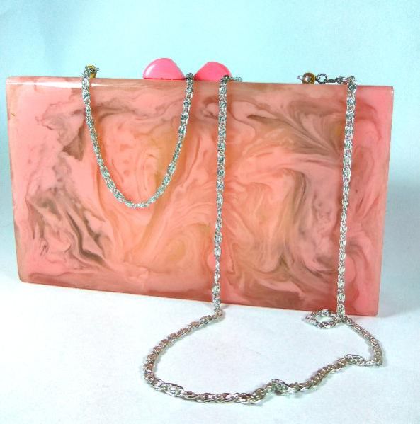 FA0# 29884 Resin Clutch Purse