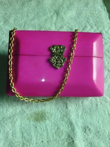 FA0# 29886 Resin Clutch Purse