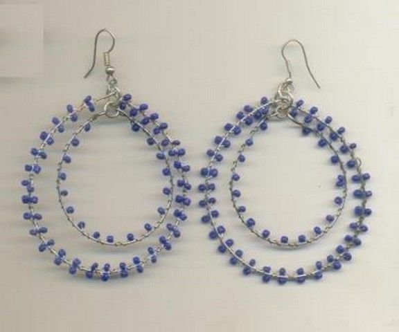 FJ-BDER0# 30164 Beaded Earrings