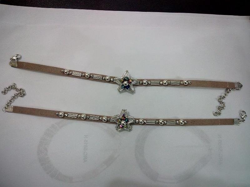 FJ-LN0# 30241 Leather Choker