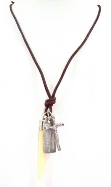 FJ-LN0# 30244 Leather Pendant