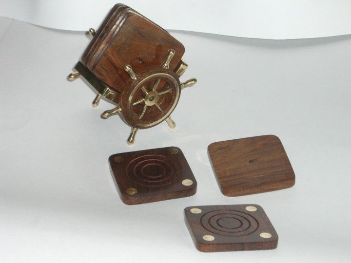 TT-WD-CSTR0# 30422 Wooden Coasters