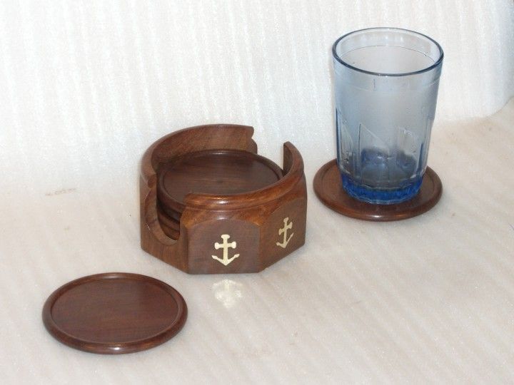 TT-WD-CSTR0# 30423 Wooden Coasters