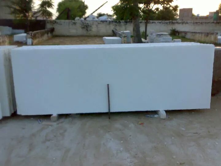 Makrana White Marble Slab 01