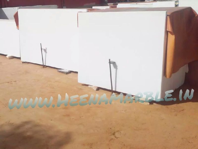 Makrana White Marble Slab 07