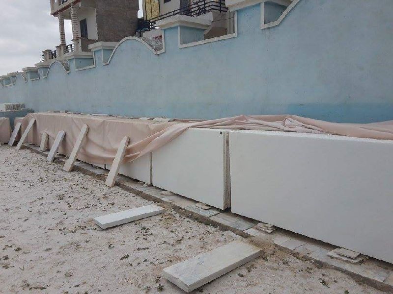 Makrana White Marble Slab 09