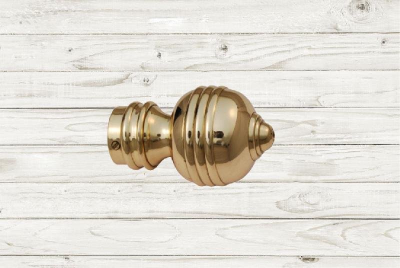 Brass Curtain Finial (H-TMG- 236)