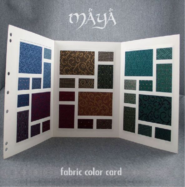Fabric Shade Card Designing 01