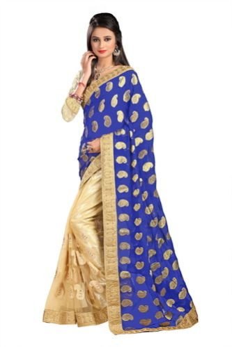 Fancy Embroidered Saree 02