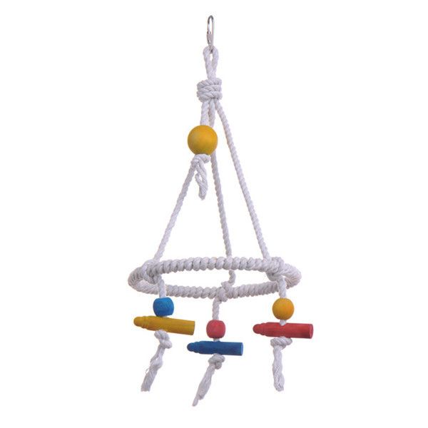 Bird Rope Swing Toy
