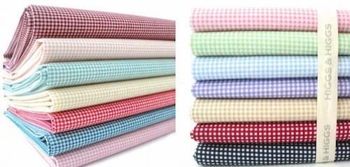 Cotton Check Fabric 01