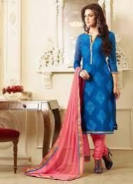 Chanderi Cotton Unstitched Suit 02