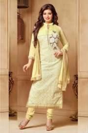 Chanderi Cotton Unstitched Suit 04