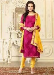 Chanderi Cotton Unstitched Suit 03