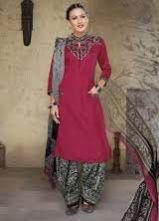 Unstitched Cotton Jacquard Suit 02