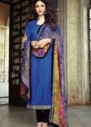 Unstitched Cotton Jacquard Suit 05