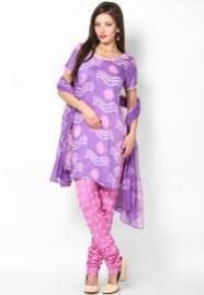 Unstitched Bandhani Cotton Suit 02