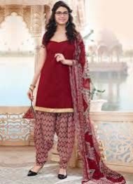 Unstitched Patiala Suit 02