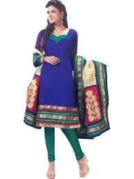 Semi Stitched Cotton Suit 05