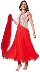 Semi Stitched Georgette Suit 02