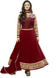 Semi Stitched Georgette Suit 04
