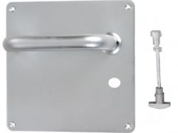19mm Dia Lever Bathrom Set on Square Plate