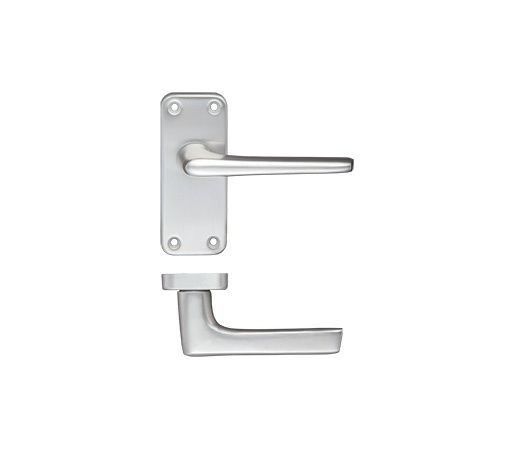 Lever on Latch Backplate