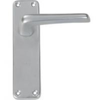 Straight Lever Latch on 6  Plate