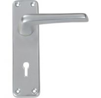 Straight Lever Lock on 6  Plate