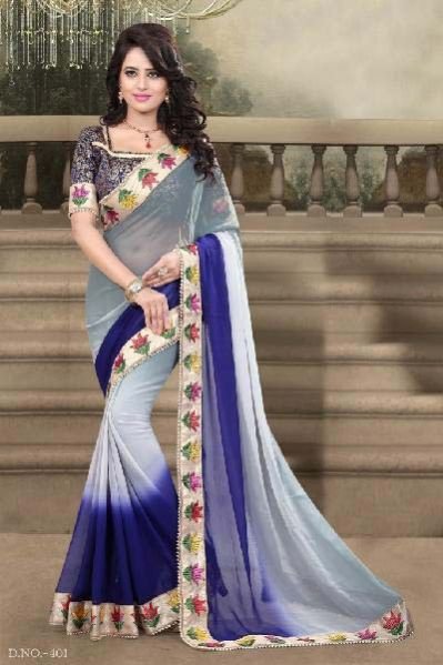 Printed Saree (D.NO. 401)