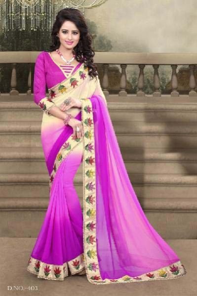 Printed Saree (D.NO. 403)