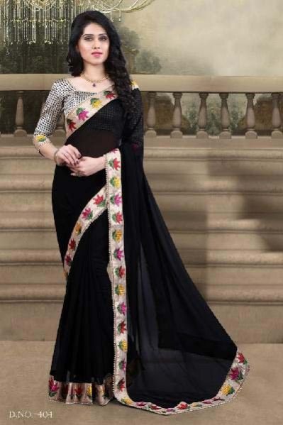 Printed Saree (D.NO. 404)