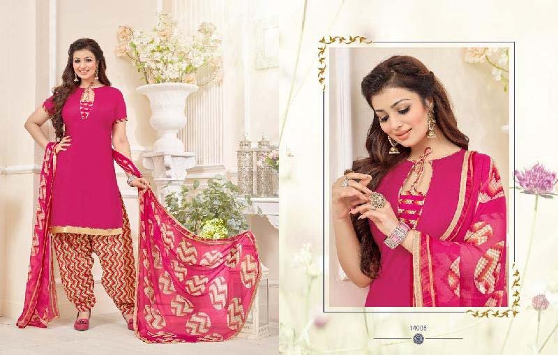 Glace Cotton Salwar Suit (14006)