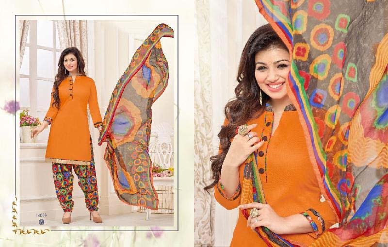 Glace Cotton Salwar Suit (14009)