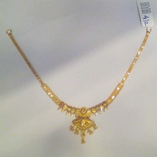 Gold Necklace 04
