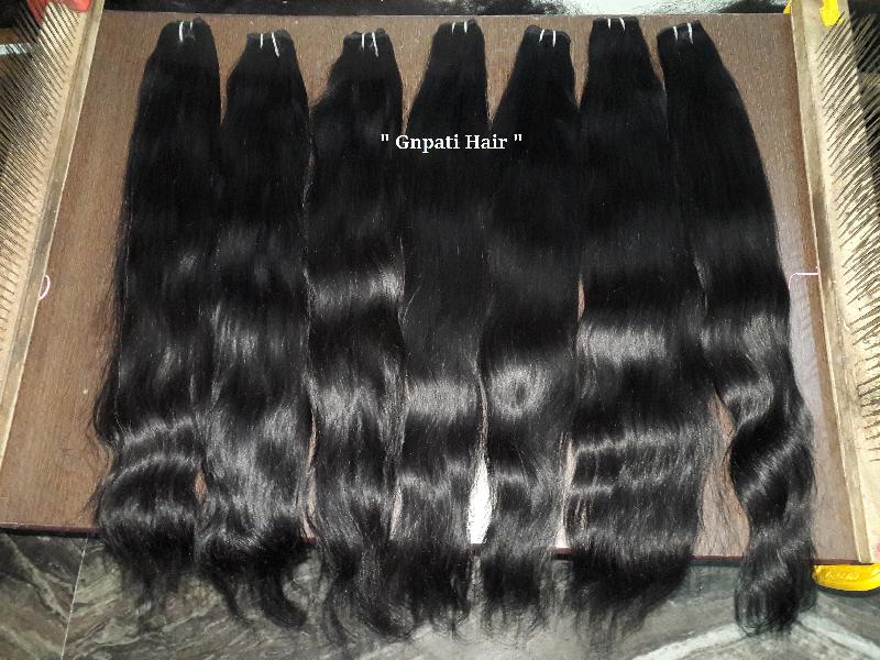 Indian Natural Remy Human Straight Hair Extension 04