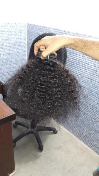 Indian Natural Remy Human Wavy Hair Extension 07