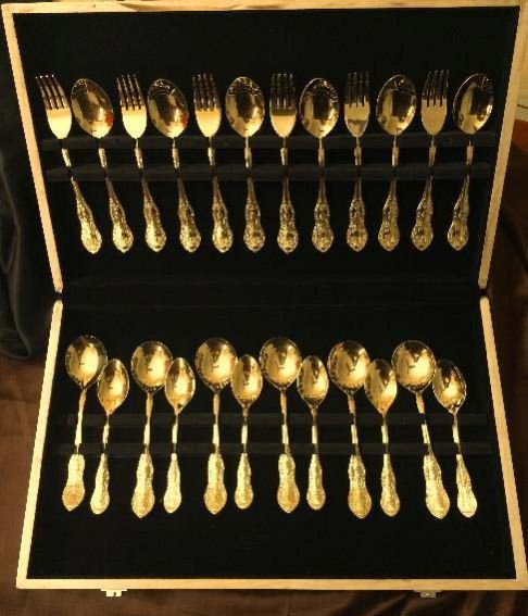 Gold Plated Cutlery 03