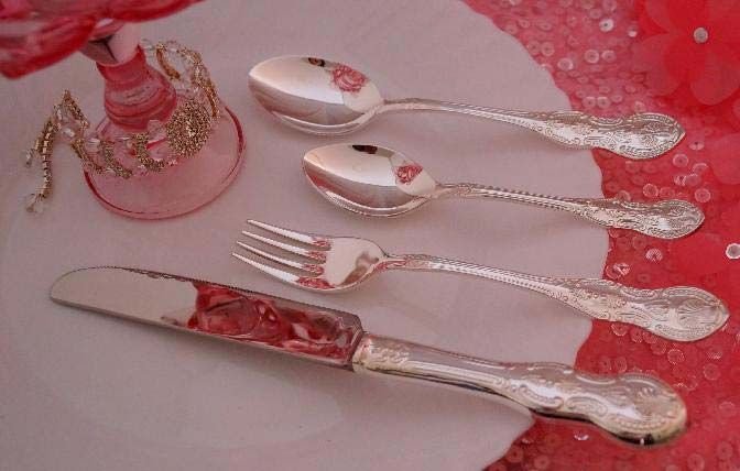 Pure Silver Cutlery Set 02