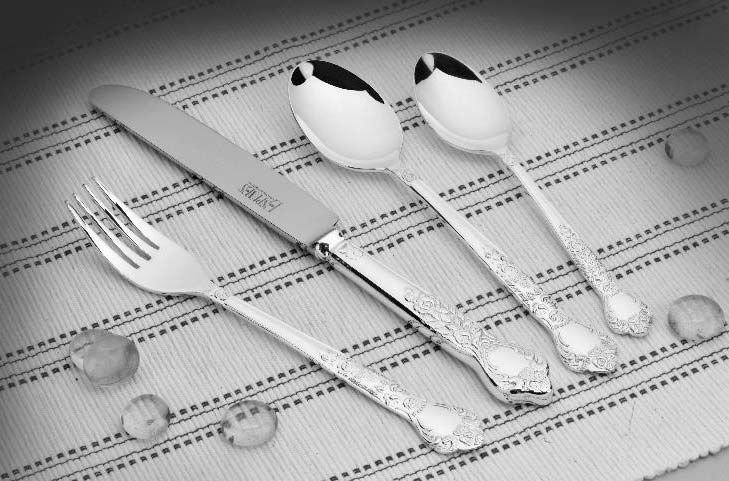 Pure Silver Cutlery Set 03