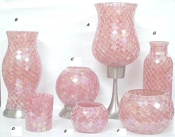 Glass Candle Holders