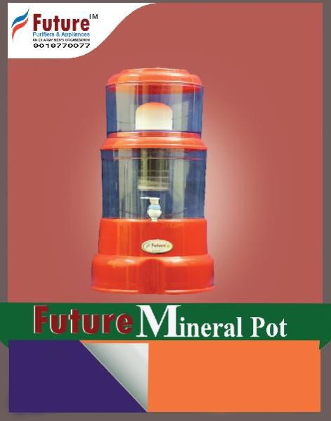 Minerl pot red