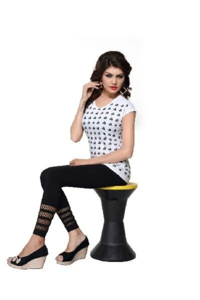 Net Cotton Leggings 03