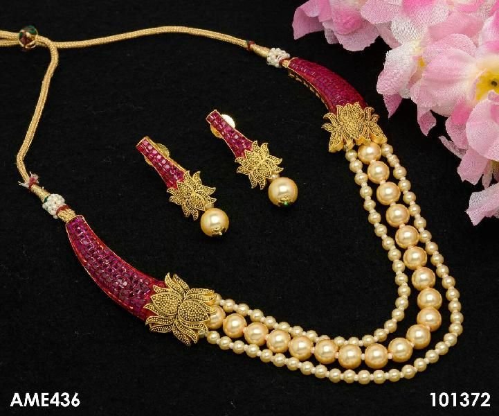 Fashion Necklace Set (AME436)