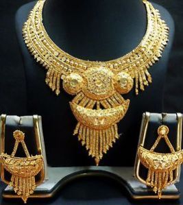 Gold Plated Necklace Set 02