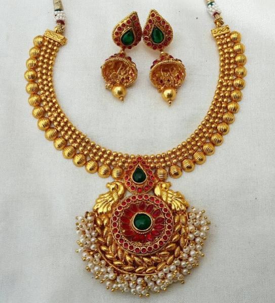 Gold Plated Necklace Set 03