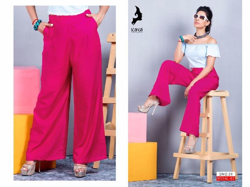 Ladies Palazzo Pant 01