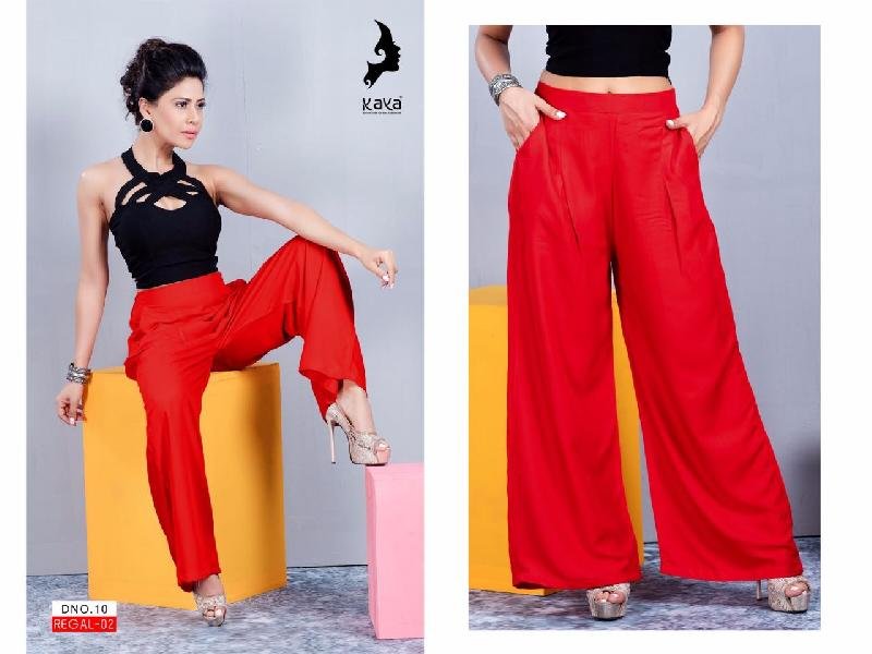 Ladies Palazzo Pant 02